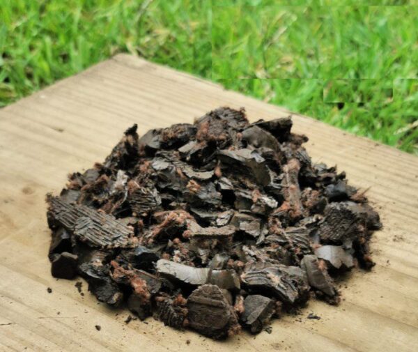 Rubber Chippings Brown 100500kg Polybound