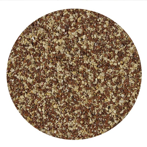 Resin Bound Sample Disc - Red Fiesta | 9cm