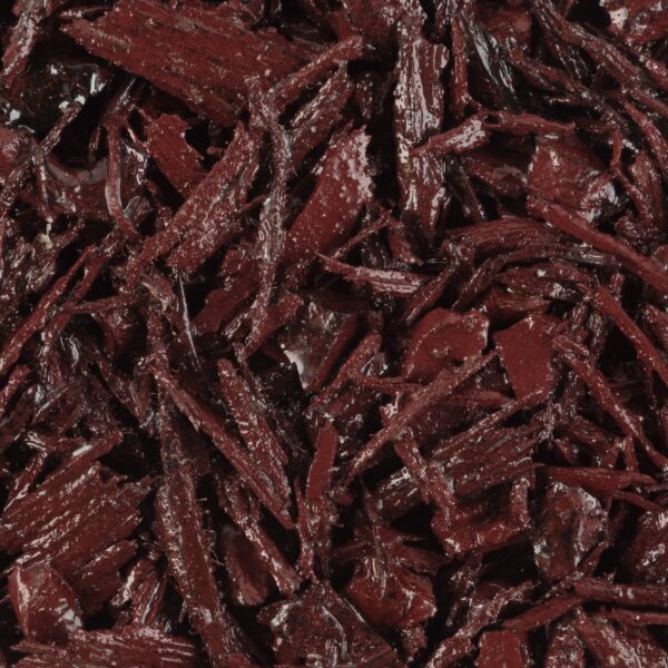 Rubber Mulch Sample - Mahogany Red | Small Bag