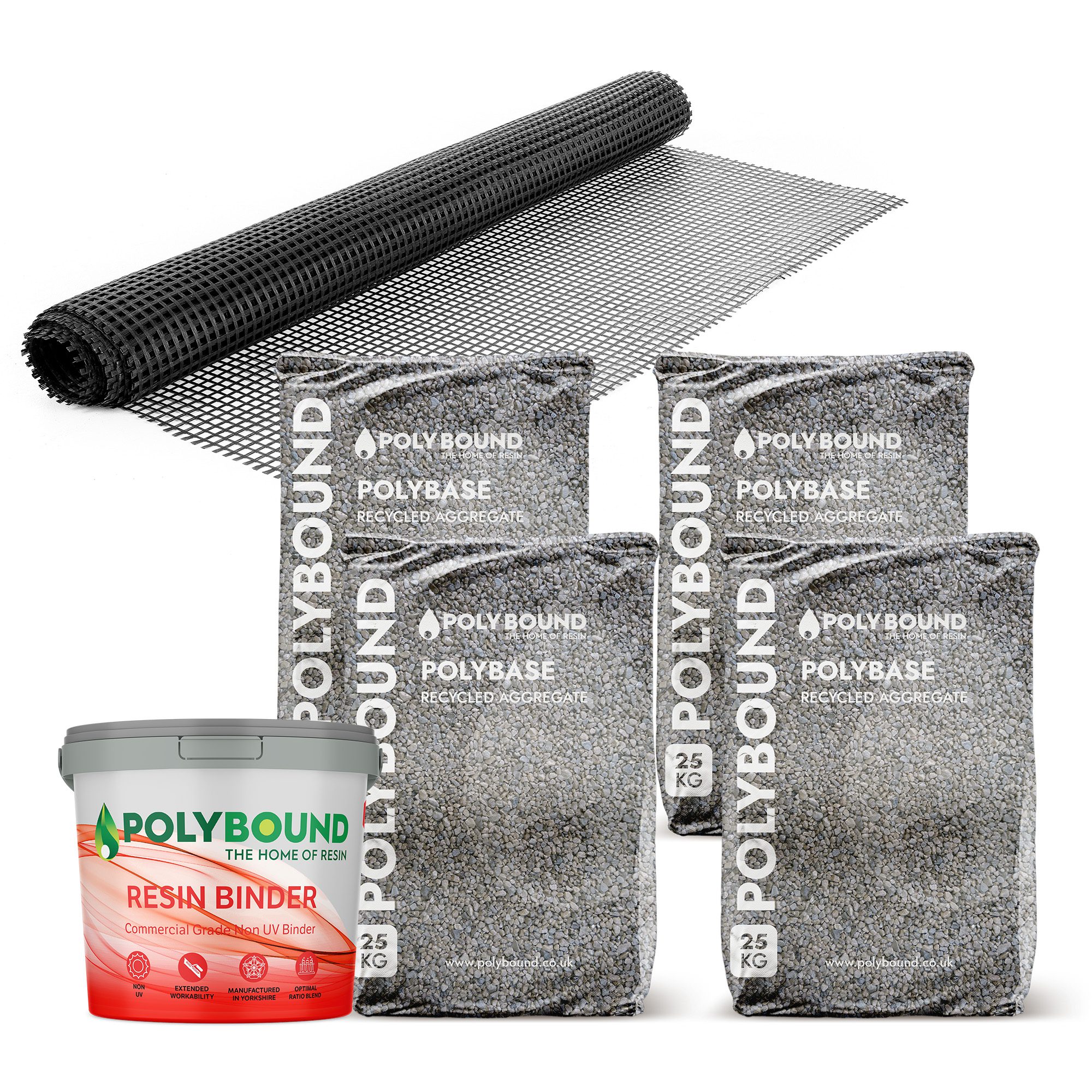 Polybase Kit | Pedestrian | 20mm | 3.4m²